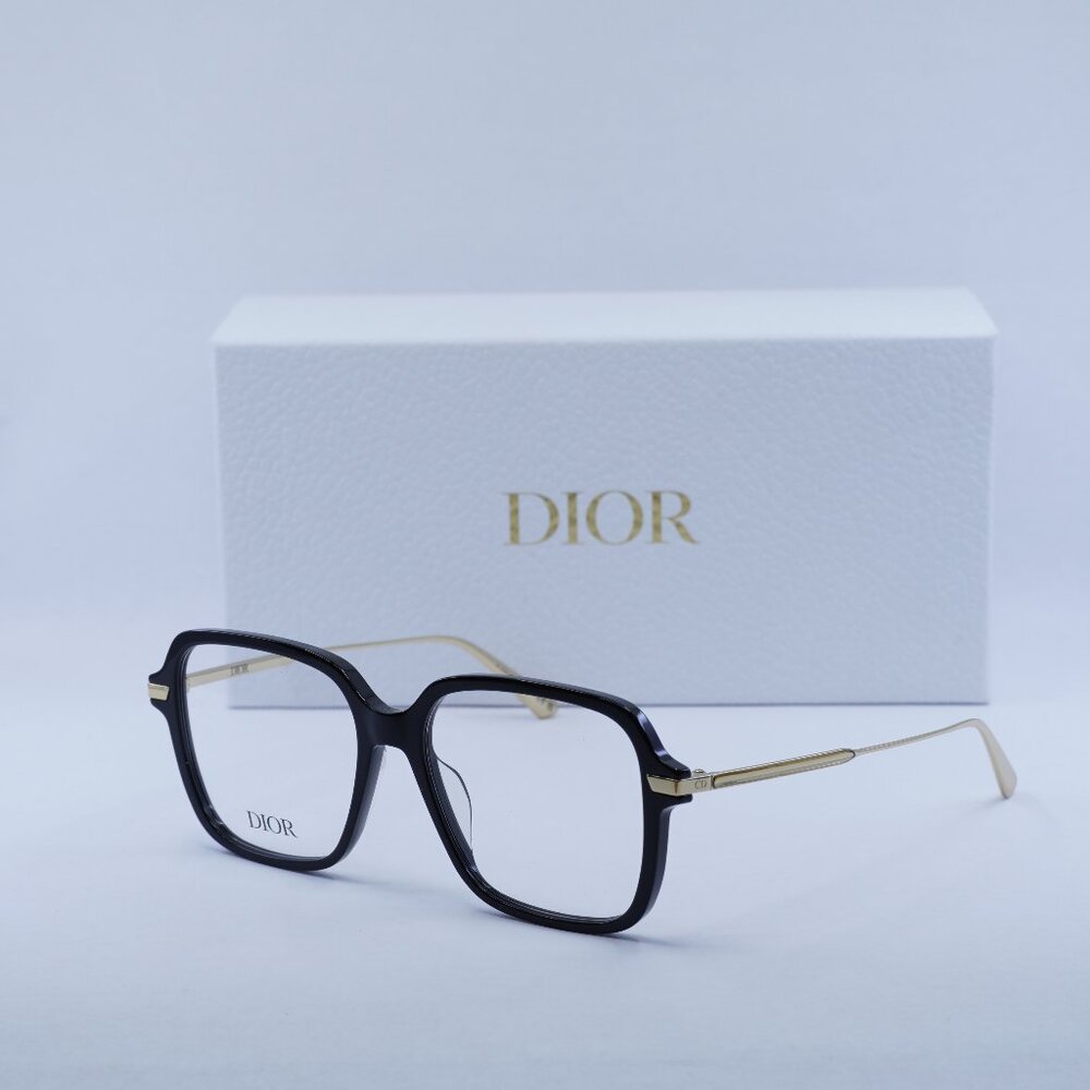 Dior GEMDIORO S5I 1200 Square Eyeglasses 54mm - Black